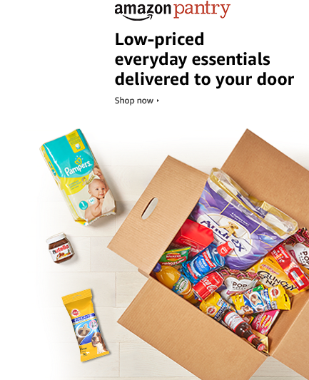 Amazon Pantry - Amazon (539x622), Png Download