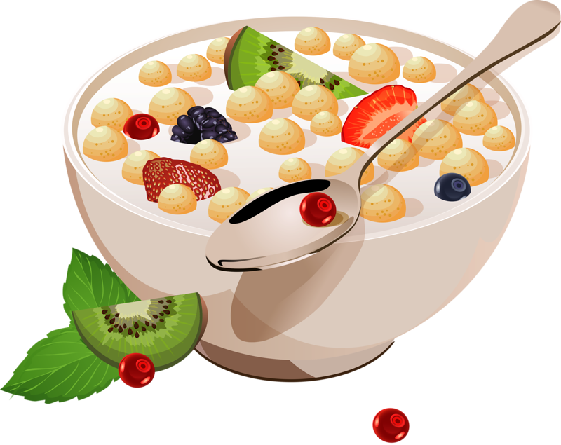 Graphic Freeuse Library Creative Cereals Food Advertising - Cereal Clipart Png (800x635), Png Download