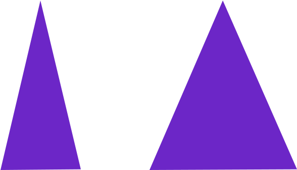 Geometry Same But Different Narrower Triangles - Geometry (716x538), Png Download