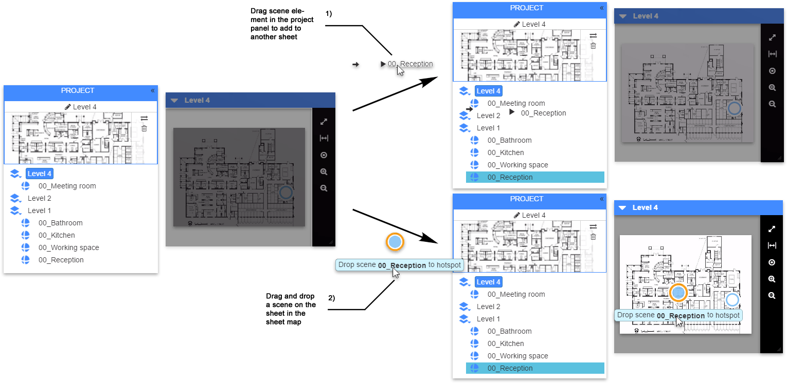 4 Change The Current Sheet Of A Scene - Computer Program (1541x755), Png Download