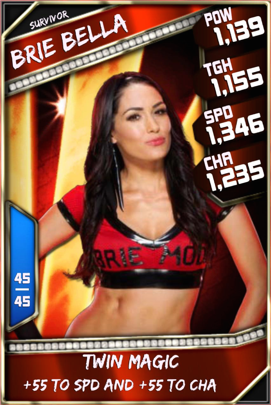 Brie Bella - Survivor - External Image (1080x1920), Png Download