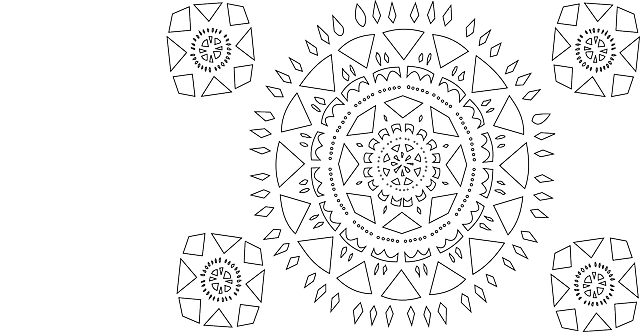 Stars Pattern, Circle, Gray, Stars - Circle (640x332), Png Download