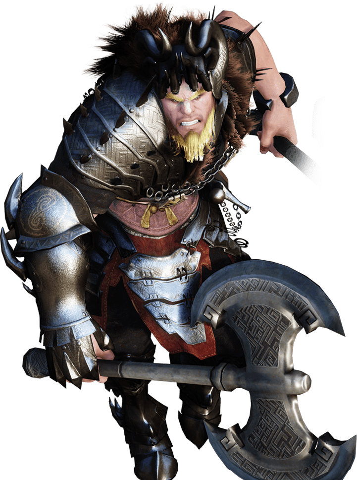 Although Their Physique Makes Them Slow-moving, Improved - Black Desert Berserker Png (721x968), Png Download