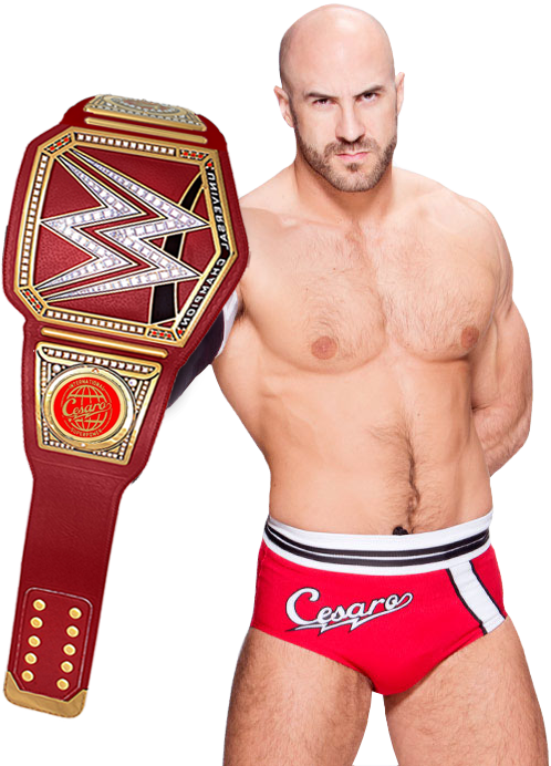 I Want Cesaro To Be Universal Or Wwe Champion Badly - Cesaro Universal Champion (498x692), Png Download