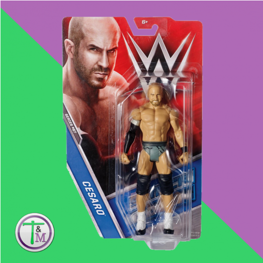 Wwe Basic Cesaro Figure (533x800), Png Download