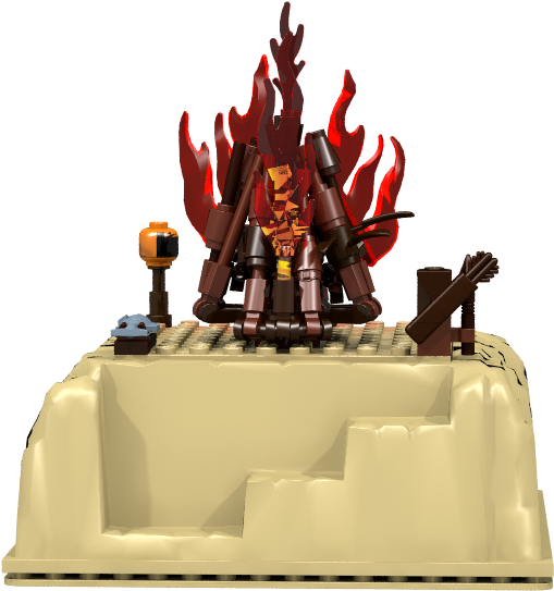 The Island - Robot (1440x900), Png Download