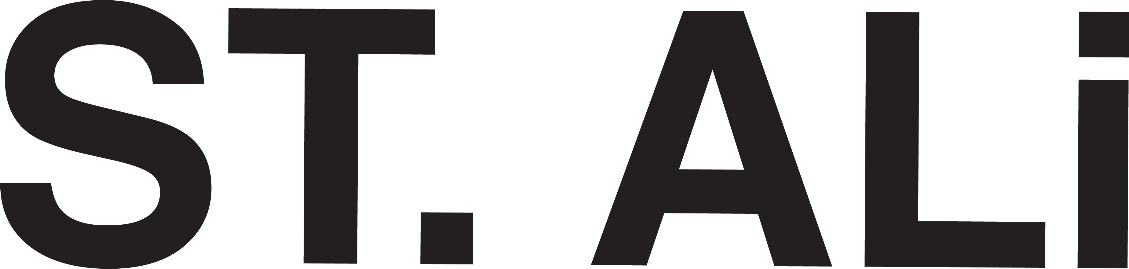 Ali Family Catch Up - St Ali Logo (3696x881), Png Download