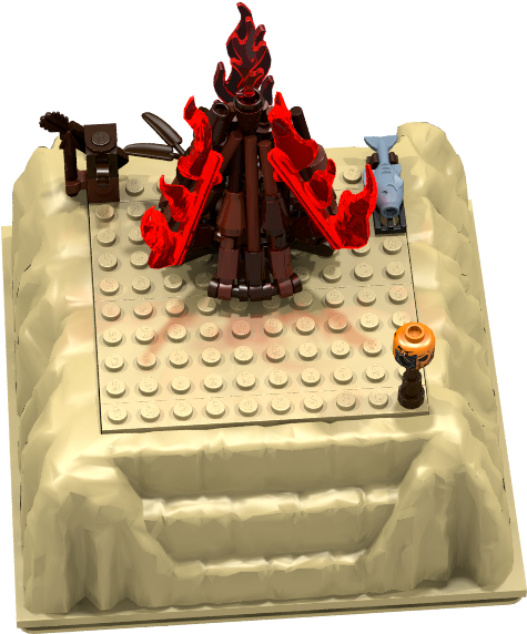 The Island - Stairs (1440x900), Png Download