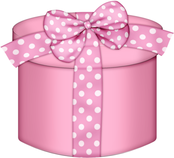 Png Royalty Free Library Pink Present Clipart - Present Clip Art Pink (600x546), Png Download