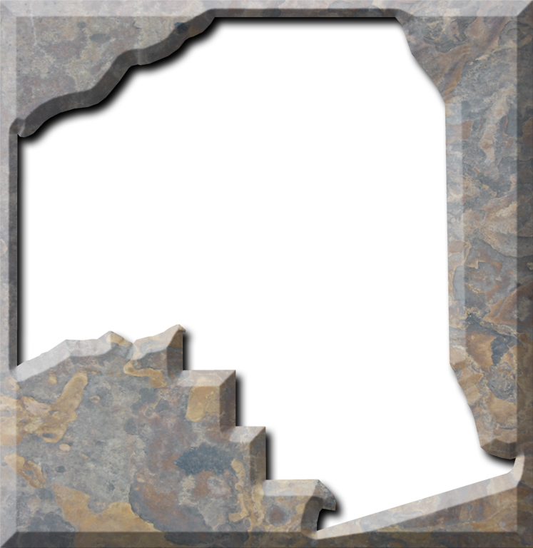 A Map Of Putnam With The Map Area Carved Out Of A Rough - Map (747x768), Png Download