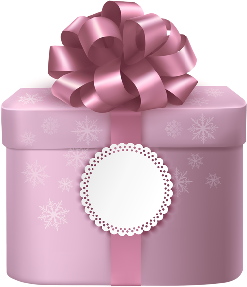 Cute Gift Box Png (517x600), Png Download