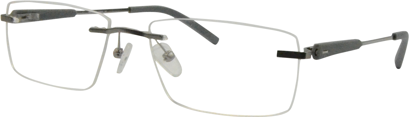 Designer Rimless Eyeglasses - Rimless Frames (1440x600), Png Download