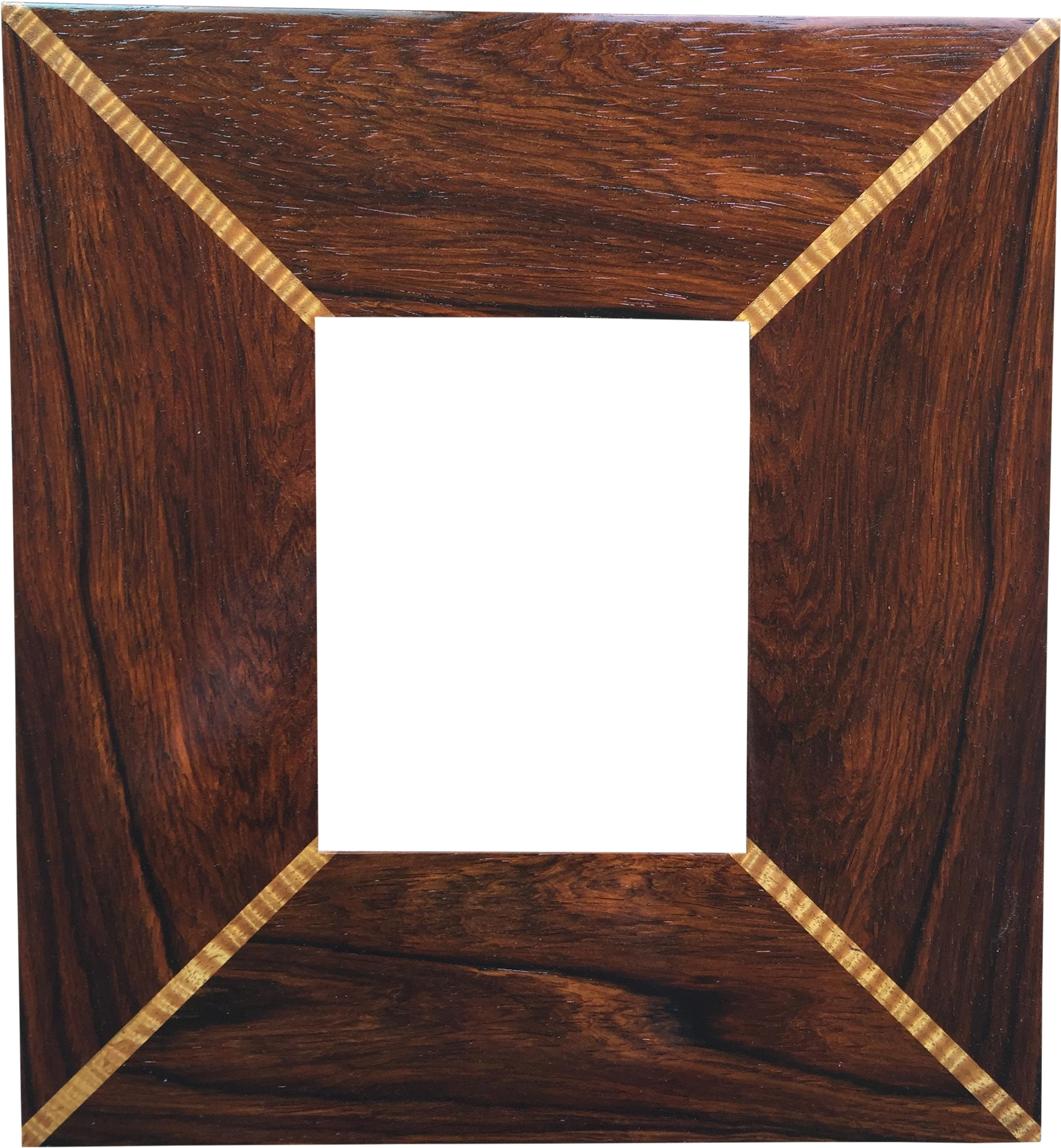 Custom Photo Frames Fresh Custom Handmade Exotic Wood - Inlaid Picture Frame (1024x1024), Png Download