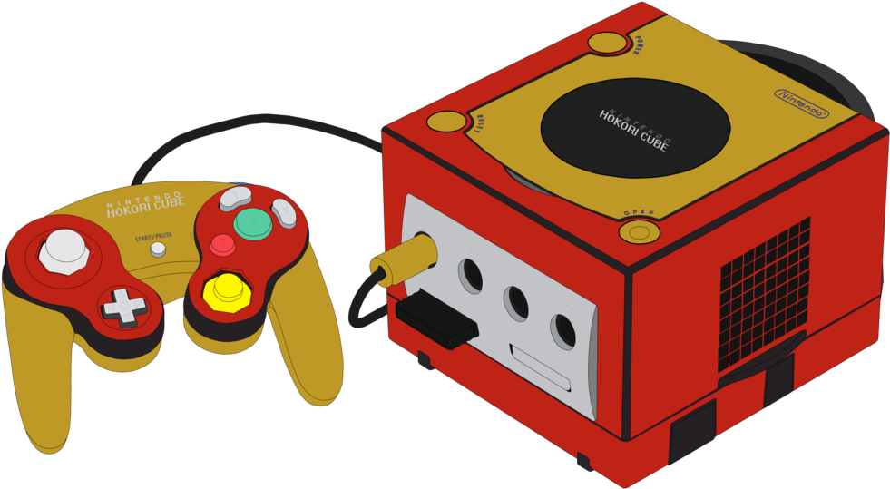 Console Hokori Edition By Mrplymouth On Deviantart - Nintendo Gamecube Console Purple (1024x575), Png Download