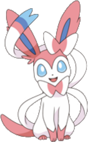 Sylveon Bw2 - Sylveon Tumblr Transparent Gif (308x495), Png Download