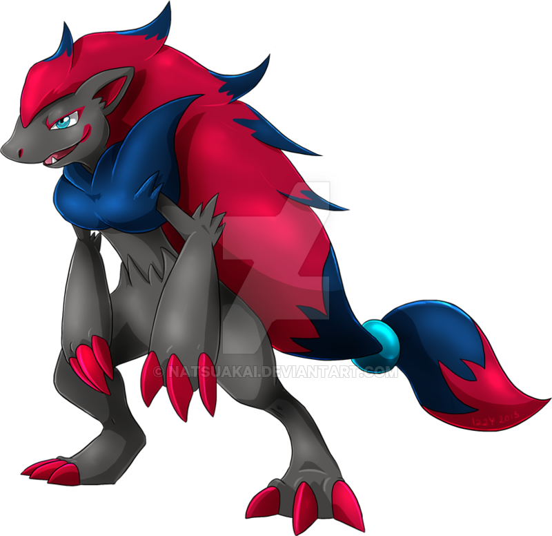 1443285621986 - Zoroark 3d Png (800x776), Png Download