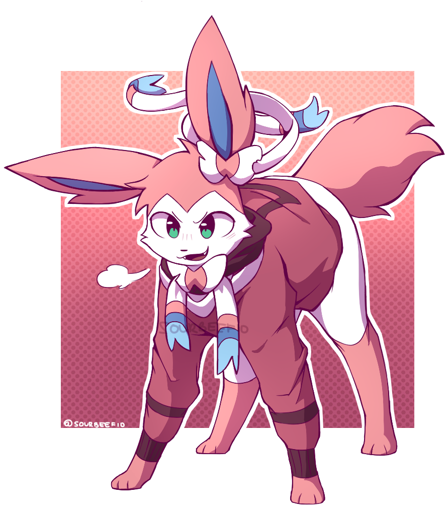 Spoiler - Sylveon - Sylveon (950x1050), Png Download