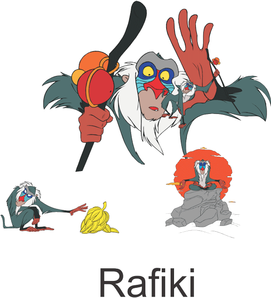 Rafiki Vector - Weird Just Girly Things (555x630), Png Download