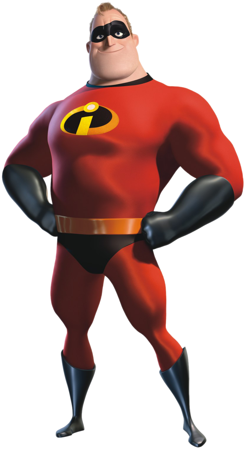 The Incredibles Png Hd - Incredibles Mr Incredible (901x1581), Png Download