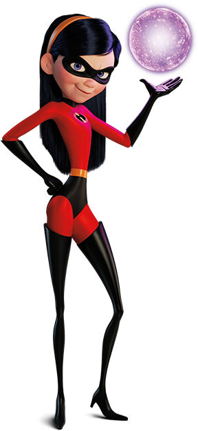 Violet Parr Is A Major Character In The Disney/pixar - Incredibles 2 Violet Parr (315x640), Png Download
