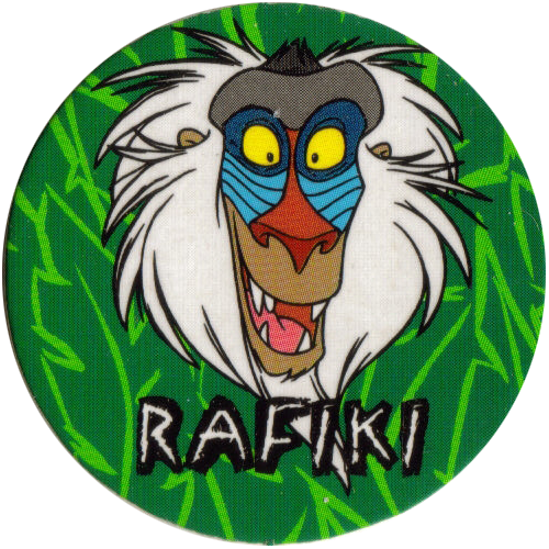 World Pog Federation > Selecta > Lion King 26-rafiki - Lion King Rafiki Face (500x500), Png Download