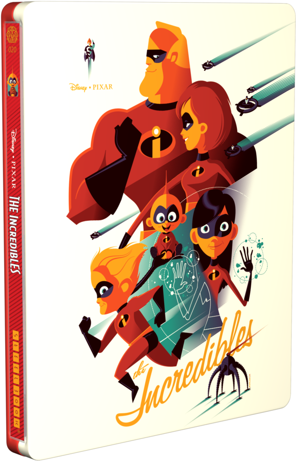 Introducing - Incredibles Steelbook (1024x1024), Png Download