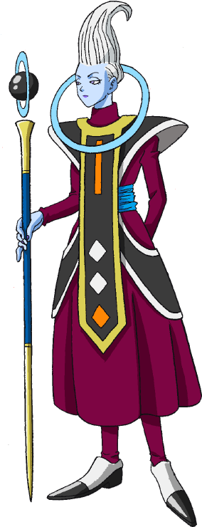 Whis Bog - Dragon Ball Super Whis (307x739), Png Download