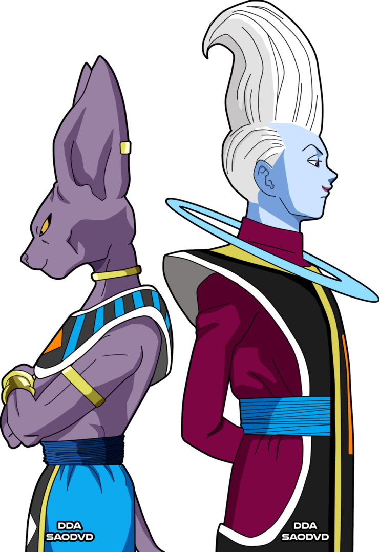 Made Whis Taller - Lord Beerus And Whis (740x1078), Png Download