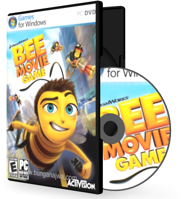 Bee Movie Game Version - Bee Movie - Nintendo Wii (388x409), Png Download