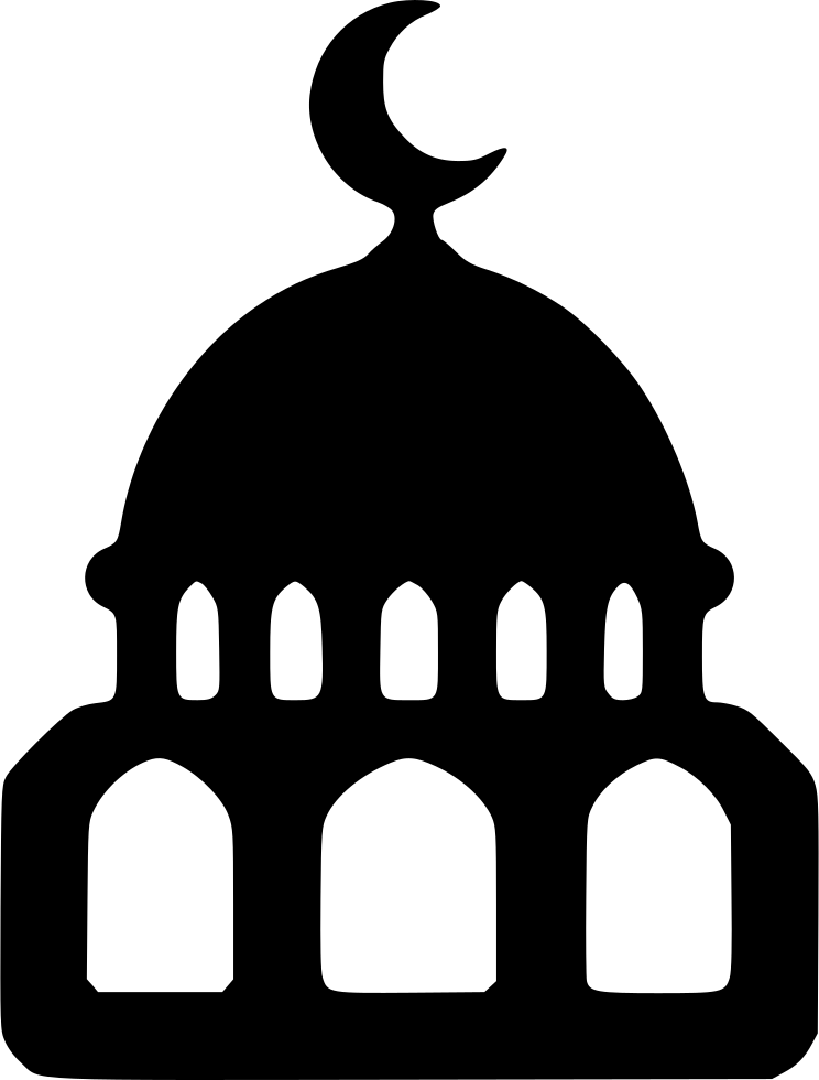 Png File Svg - Mosque Icon Png (744x980), Png Download