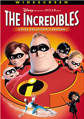 Incredibles Dvd (400x400), Png Download