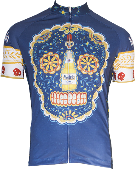 Modelo Especial Day Of Dead Cycling Jersey - Modelo Especial Day Of The Dead Pubs (set Of 4) (600x600), Png Download