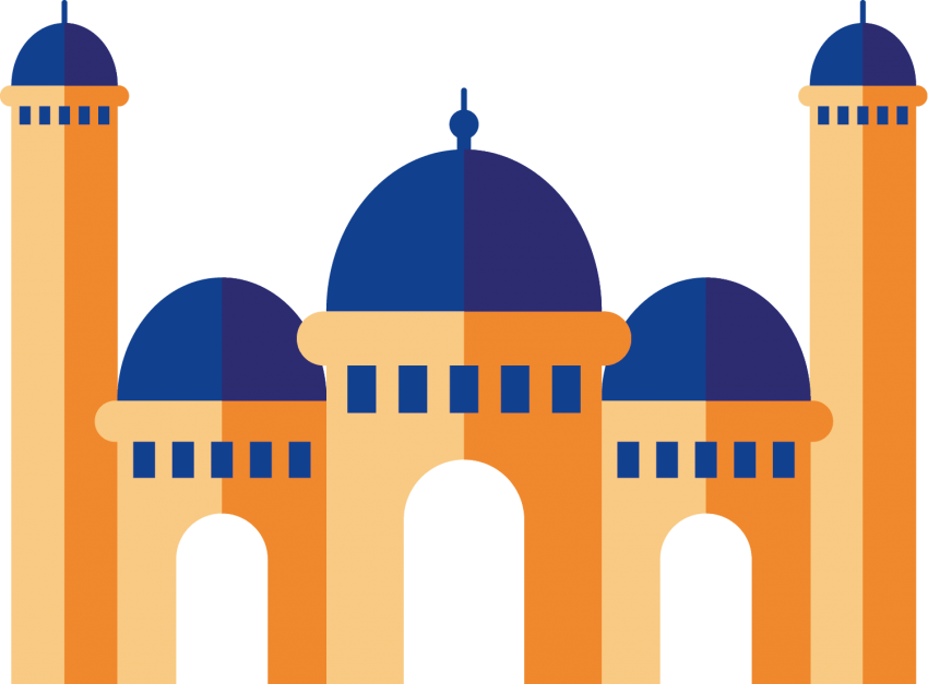 Free Png Mosque Vector Png Images Transparent - ঈদ মোবারক Cover (850x627), Png Download