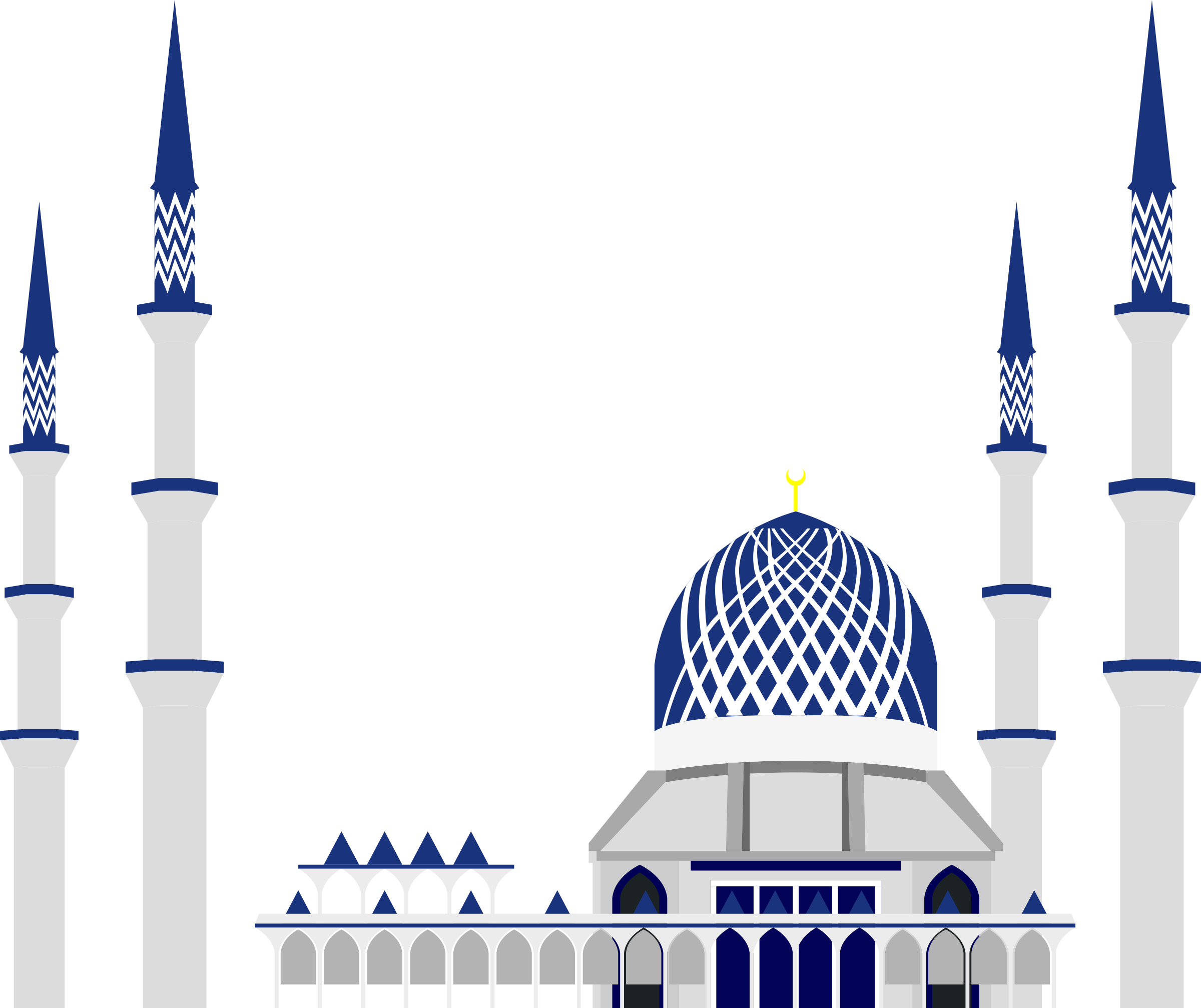 Mosque Png Available - Chand Raat Mubarak Png (2400x2014), Png Download
