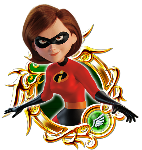 Kingdom Hearts Union Χ[cross] - Kingdom Hearts Union X Incredibles (492x526), Png Download