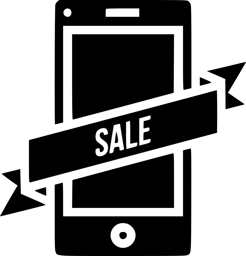 Sale Label Sticker Mobile Ribbon Tag Online Comments - Label (944x980), Png Download