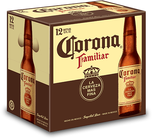 Corona Familiar - Corona Familiar 12pk Bottles (600x600), Png Download