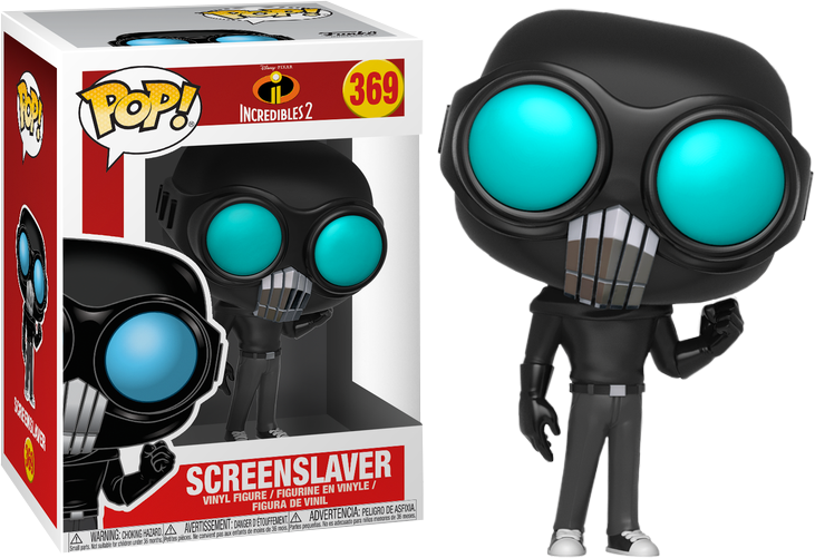 Funko Pop Incredibles 2 Screenslaver (731x501), Png Download