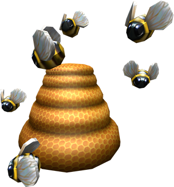 Beehive - Roblox Bee Png (420x420), Png Download