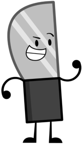 Strong Knife - Knife From Inanimate Insanity (284x500), Png Download