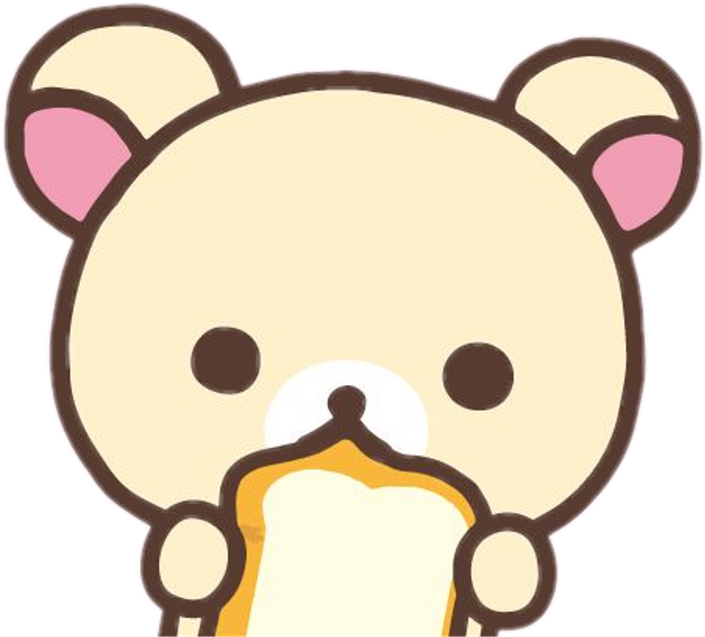 Korilakkuma Rilakkuma Toast Sandwich - Korilakkuma Rilakkuma (1024x1024), Png Download
