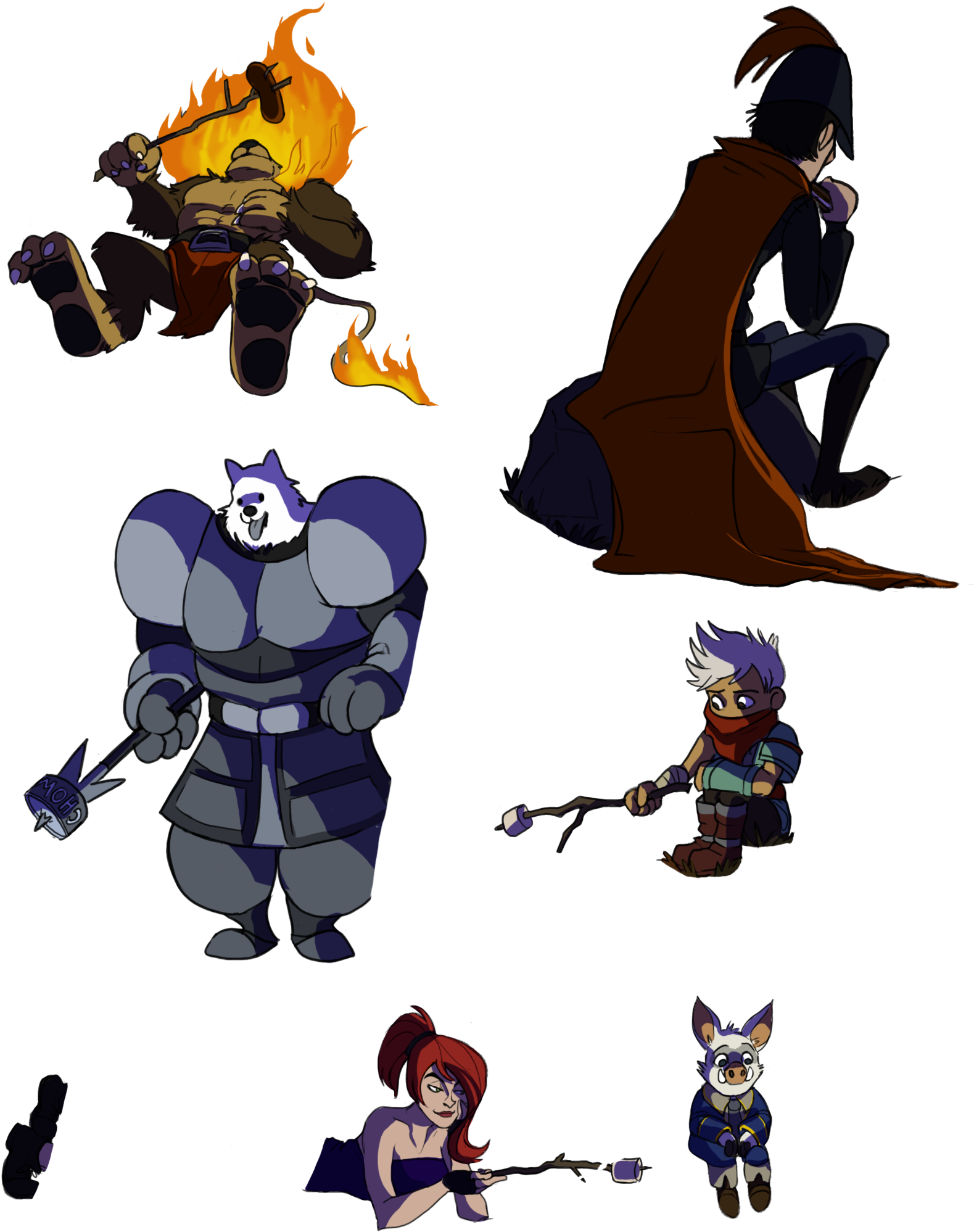 Http - //steamcommunity-a - Akamaihd - /campfire Sprites - Steam Summer Sale 2017 Stickers Reference (1595x2055), Png Download