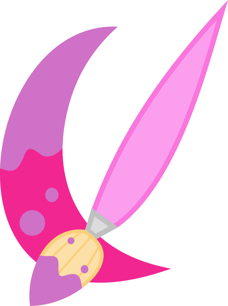 Artistic Mind Cutie Mark - Artistic Cutie Marks (772x1035), Png Download