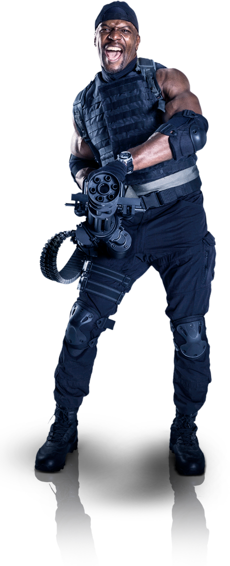 The Expendables 3 - Hale Caesar The Expendables 2 (460x1128), Png Download