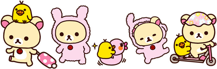 Korilakkuma] Tm [index Holder Simple Design Series (800x473), Png Download