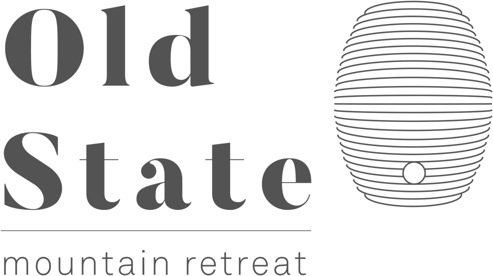 Old State Mountain Retreat With Beehive - Graphic Design (1000x583), Png Download