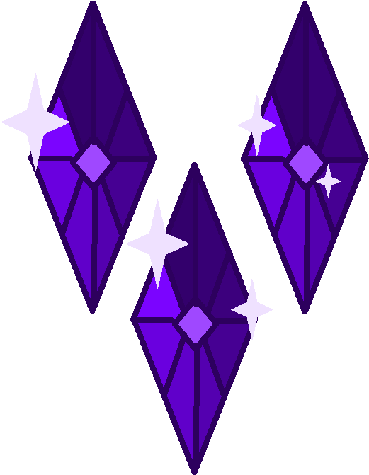 Galaxy Diamond Cutie Mark By Saydiamond On Deviantart - Purple Diamond Cutie Mark (608x756), Png Download