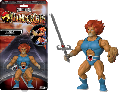 Action Figure Thundercats Lion-o - Thundercats 2011 (395x305), Png Download