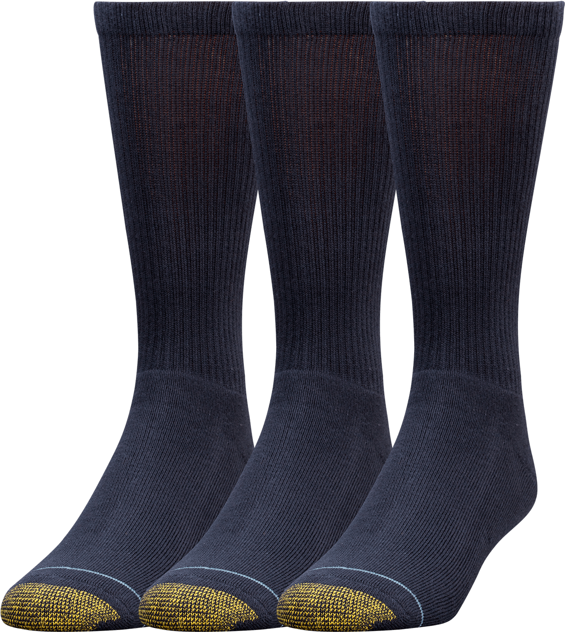 Gold Toe Men's Premium Uptown Crew Cotton Dress Sock - Gold Toe Socks (1400x1400), Png Download