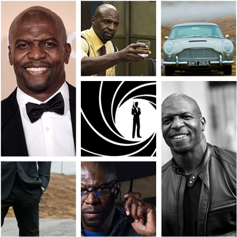 Terry Crews As James Bond - James Bond Skyfall Daniel Craig Movie 32x24 Print Poster (500x500), Png Download